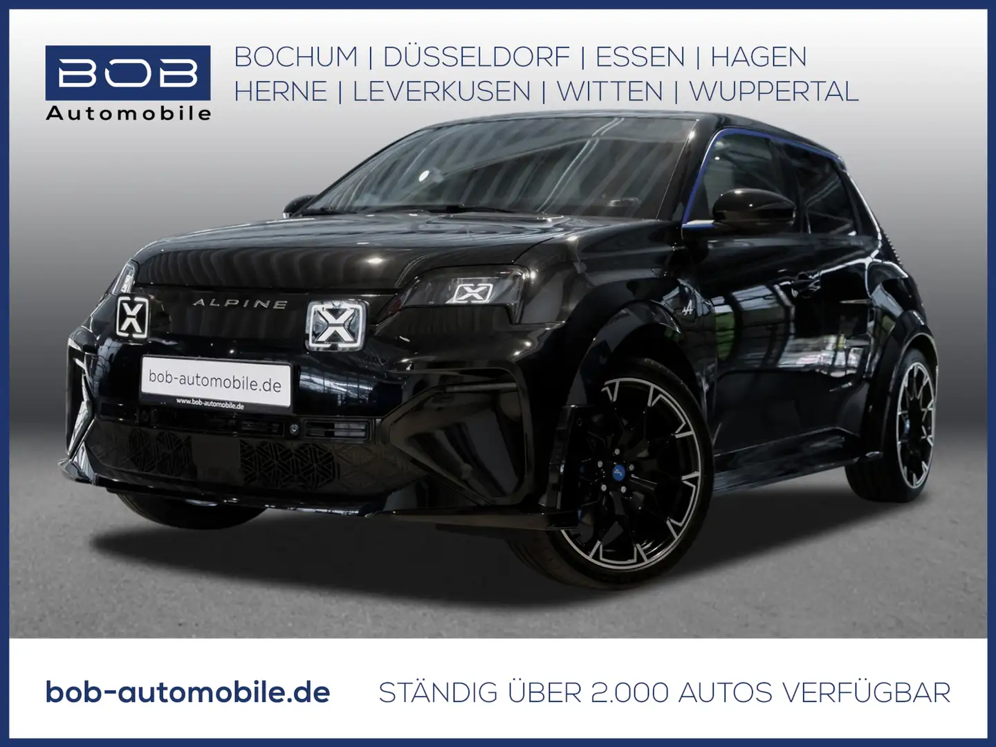 Alpine A290 GT Premium LEDER NAVI SHZ PDC KLIMA LM-Felgen Schwarz - 1