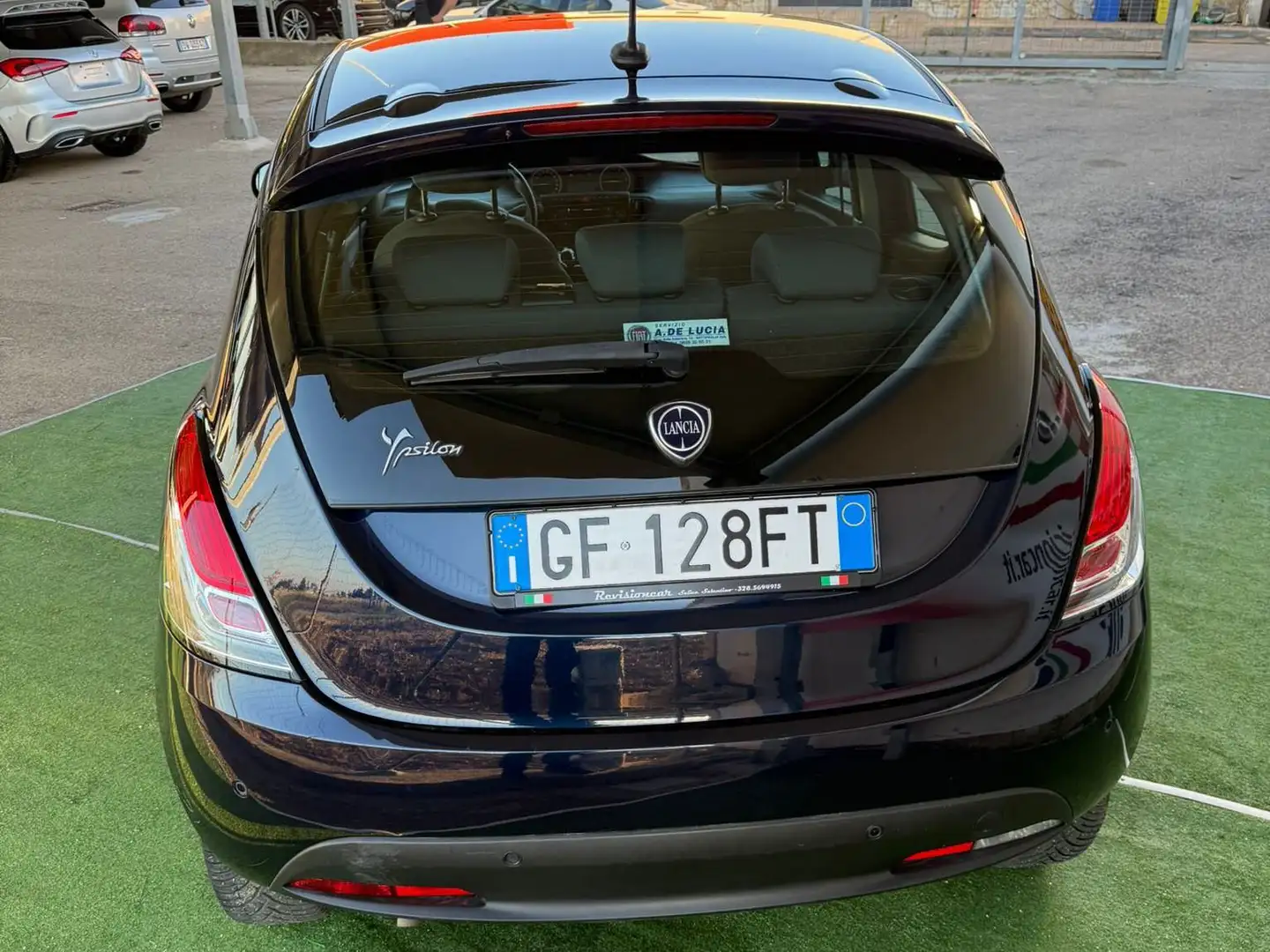 Lancia Ypsilon Ypsilon 1.2 Silver Gpl 69cv Bleu - 2