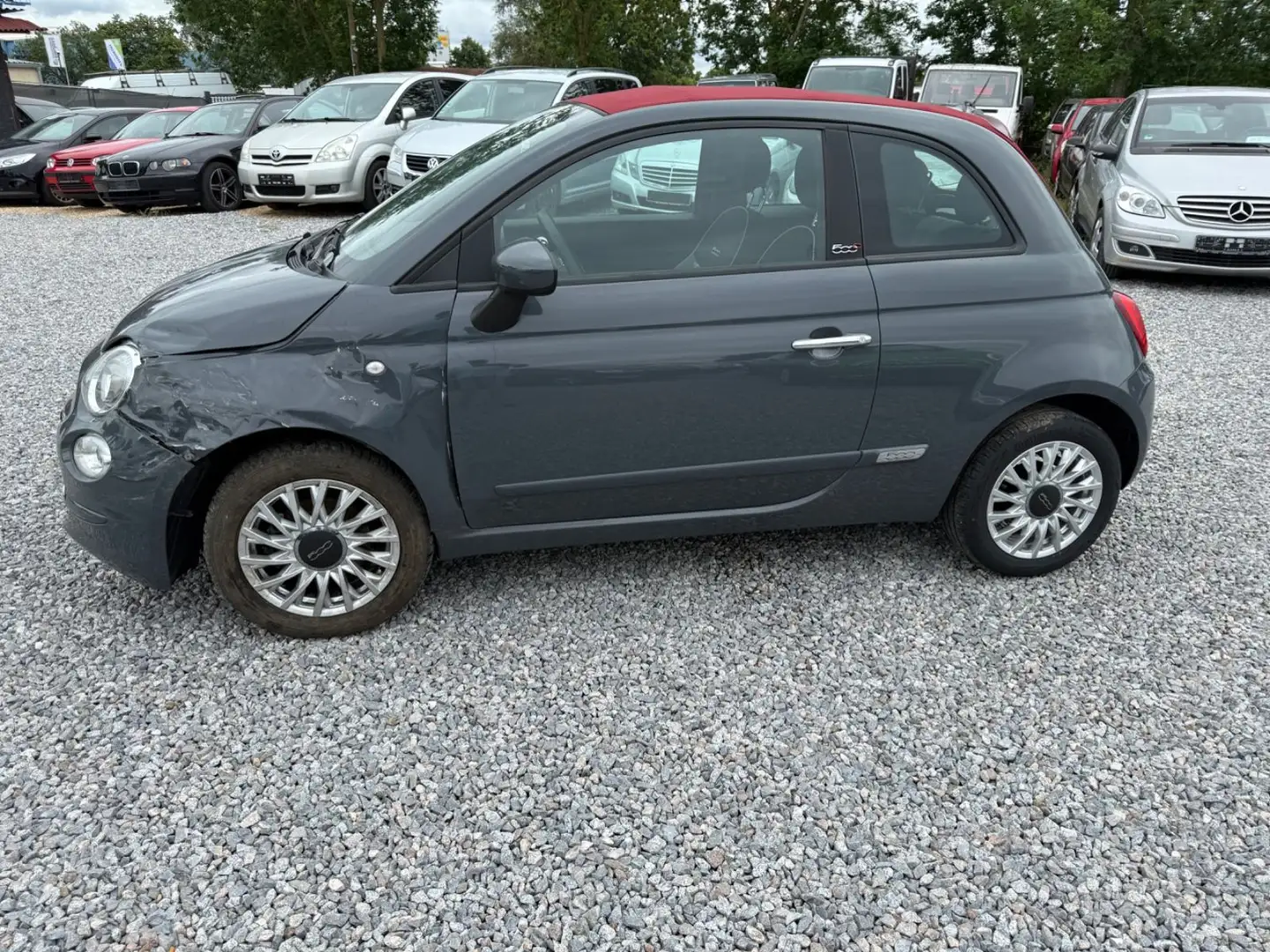 Fiat 500C Grijs - 2
