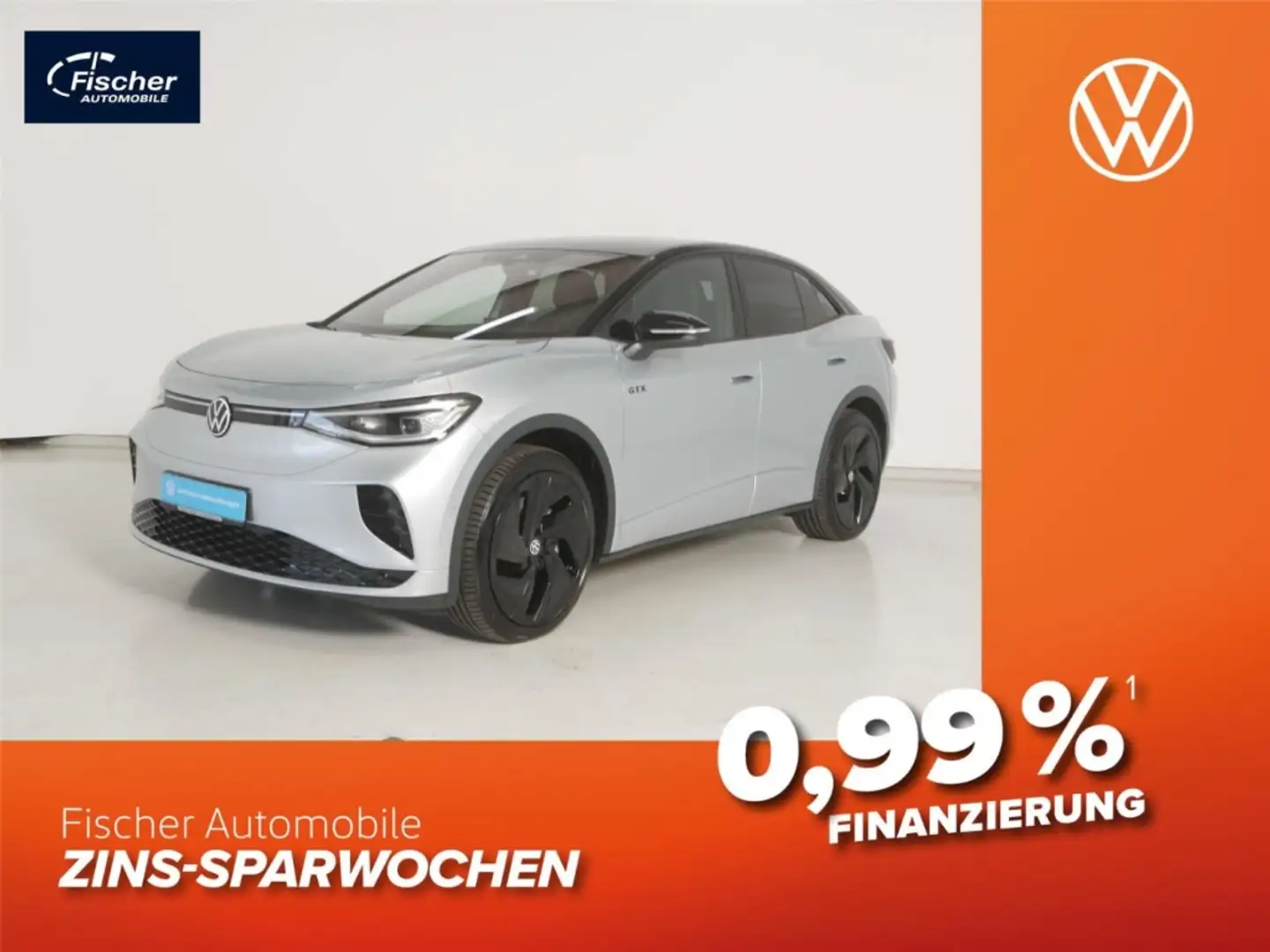 Volkswagen ID.5 GTX 77 kWh AHK/Matrix/P-Dach/NAV/RFK/SH Silber - 1