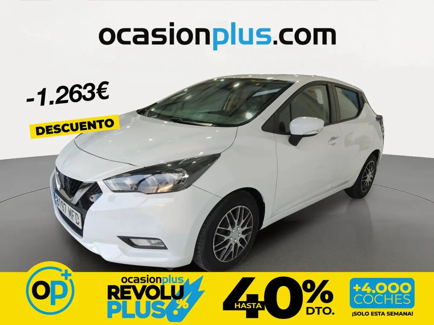 Nissan Micra IG-T Acenta Sprint 92 Blanco - 1