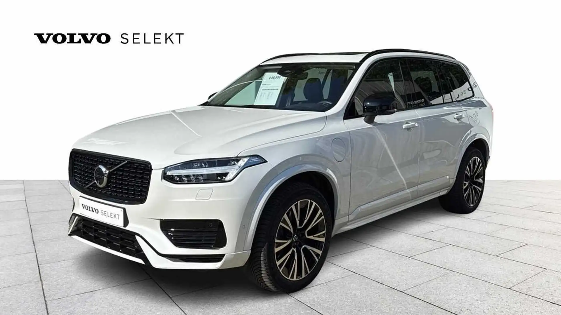 Volvo XC90 Plus Dark, T8 AWD Plug-in hybrid Blanc - 1
