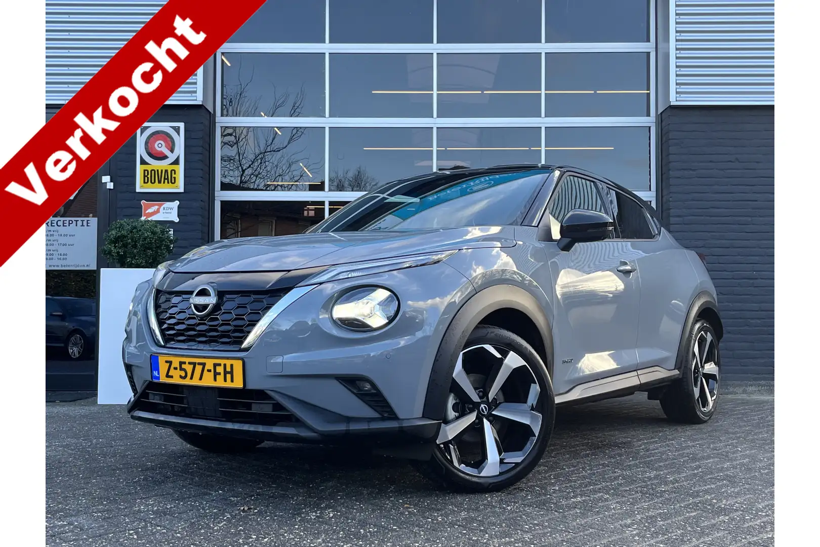 Nissan Juke 1.6 Hybrid Business Premium, Automaat, 360 Camera, Grau - 1