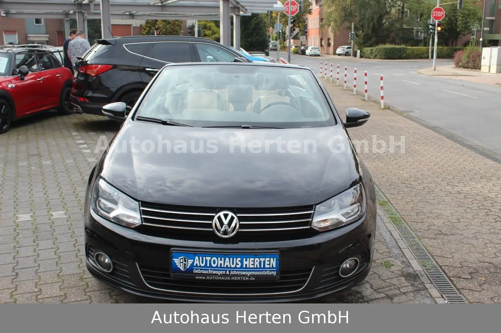 Volkswagen Eos 2.0 TSI Exclusive*FACELIFT*LEDER*PANO*18"* Schwarz - 2