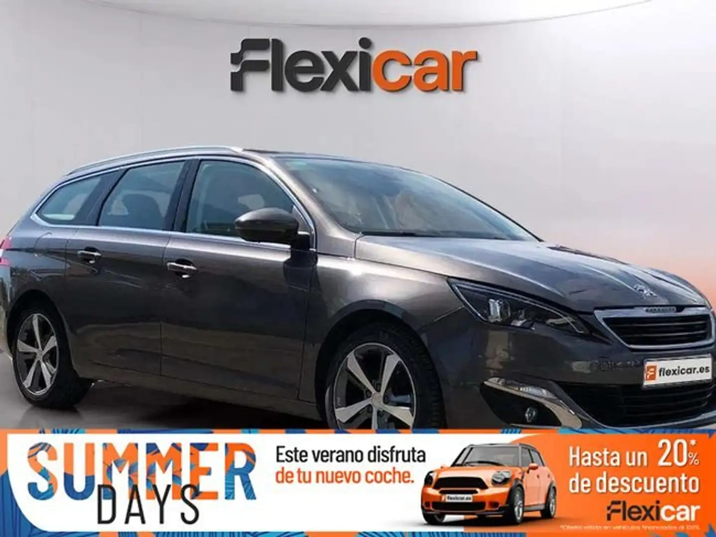 Peugeot 308 SW+Allure+1.2+PureTech+96KW+%28130CV%29+S%26S Gris - 1