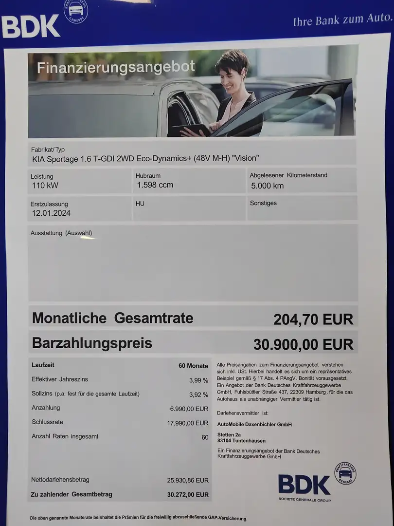Kia Sportage Vision Grau - 1