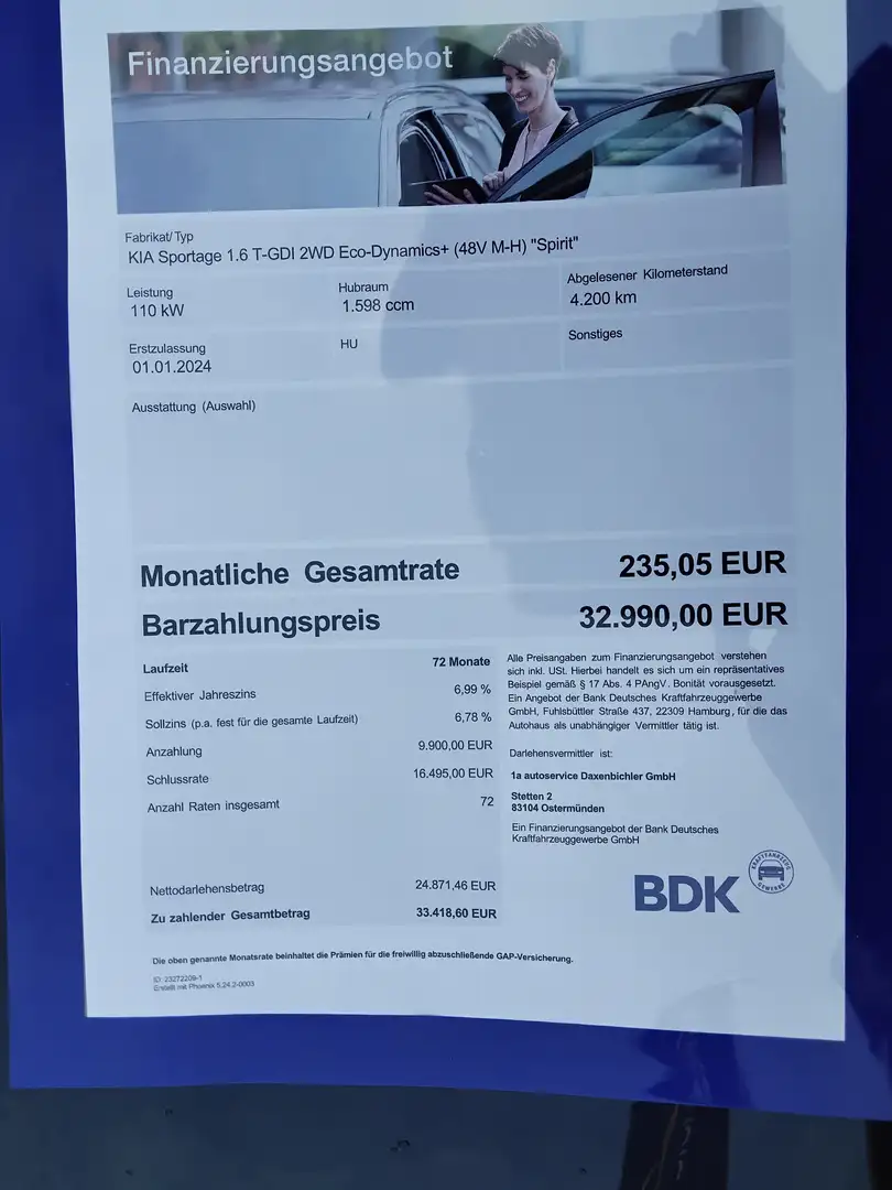Kia Sportage Vision Grau - 2