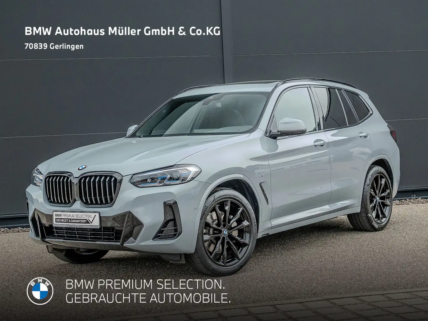 BMW X3 xDrive30i M Sportpaket GSD AHK Standheiz 1VB Grau - 1