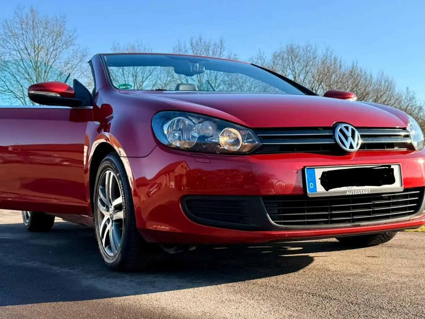 Volkswagen Golf Cabriolet Golf Cabrio 1.6 TDI Rot - 2