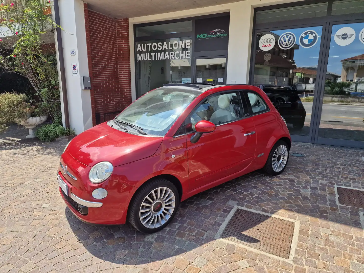 Fiat 500C 1.4 16v 100cv Rock Rosso - 1