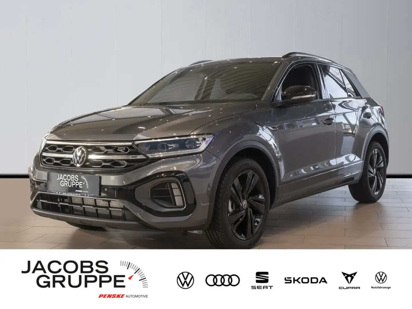 Volkswagen T-Roc R-Line 1.0 l TSI 85 kW 116 PS UPE 41.675,- incl. Überführu Gris - 1