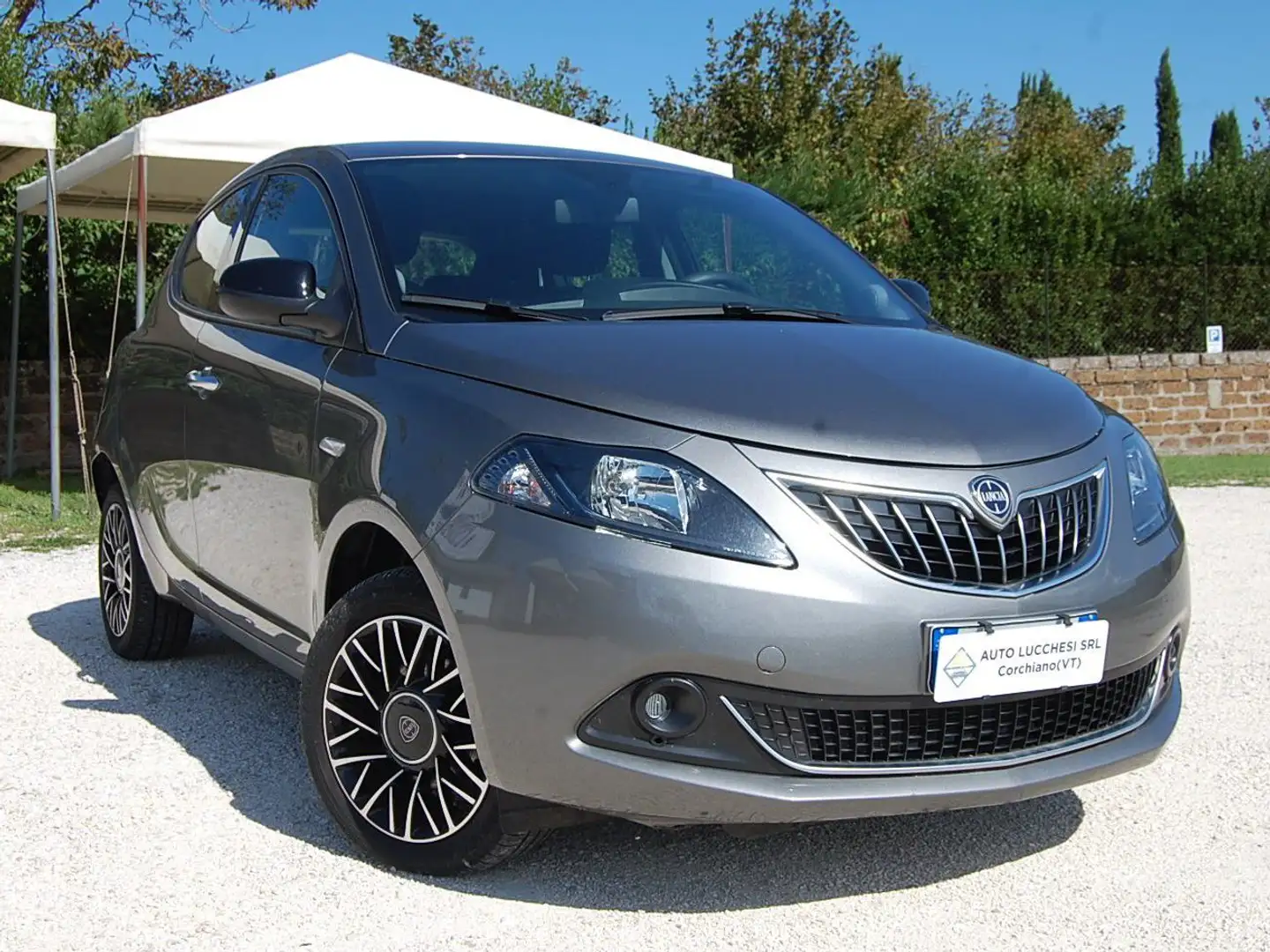 Lancia Ypsilon 1.0 firefly hybrid Platino 14197KM Grigio - 1