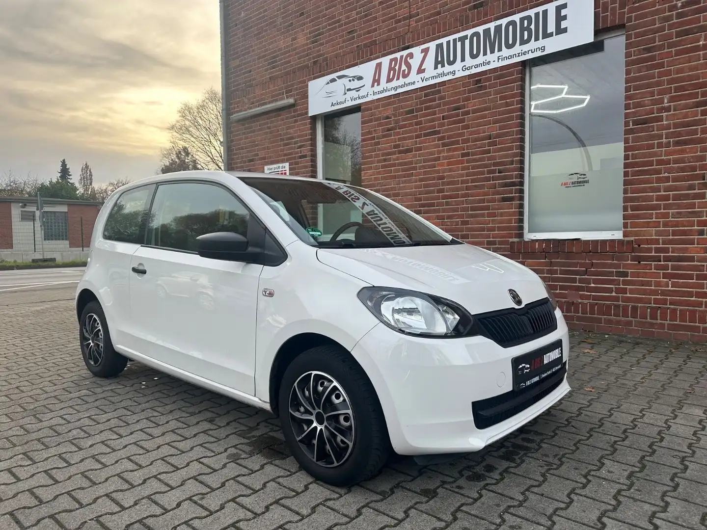 Skoda Citigo Active Klima/TÜV/El.Fenster&Spiegel/Allwe Weiß - 1