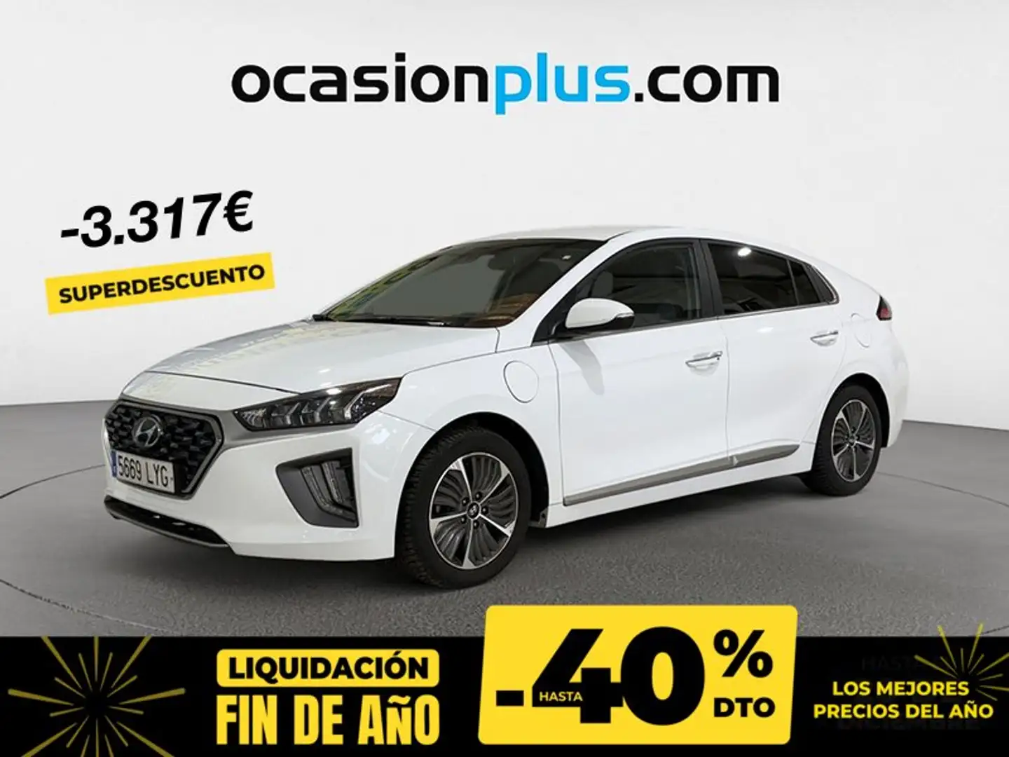 Hyundai IONIQ PHEV 1.6 GDI Tecno Blanco - 1
