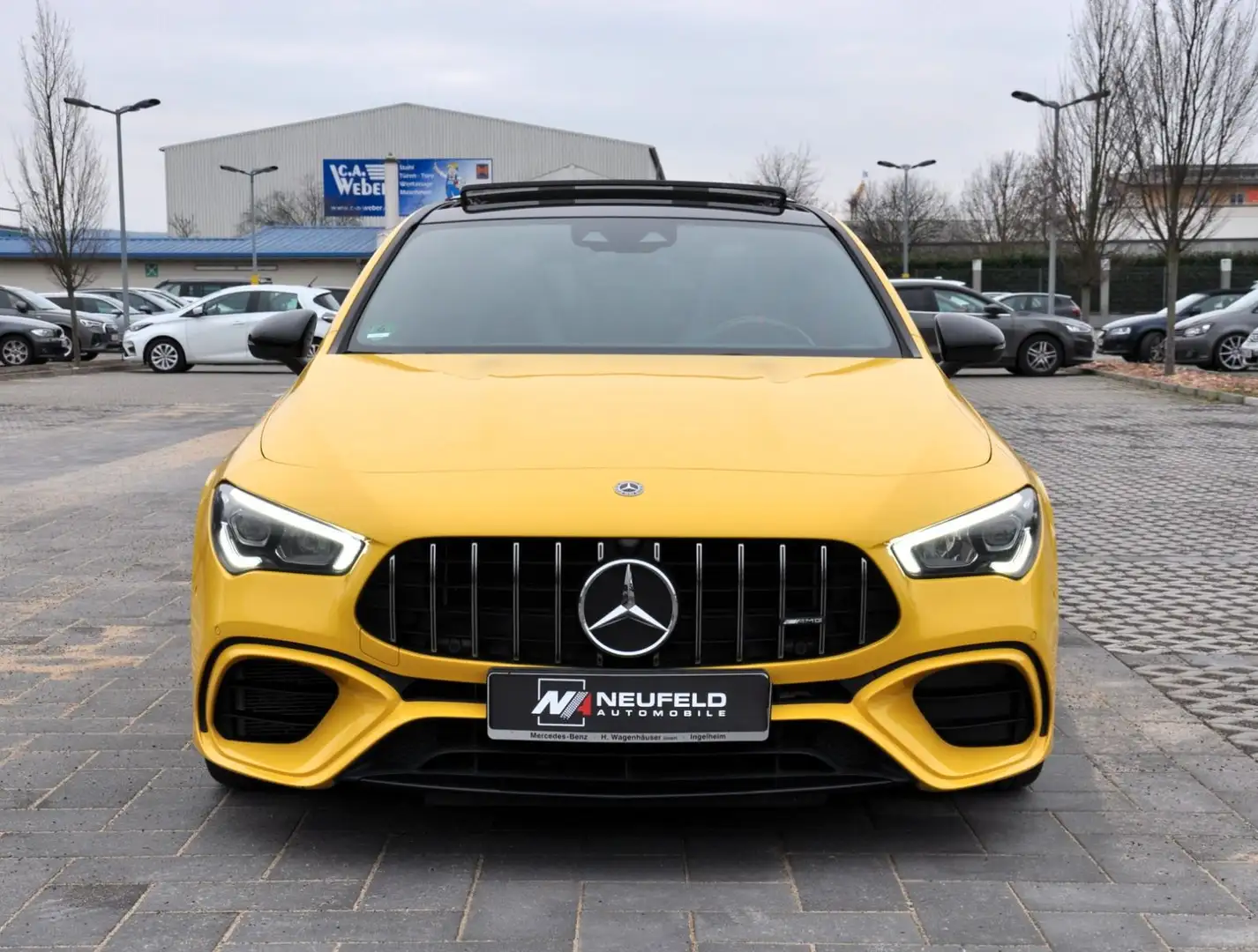 Mercedes-Benz CLA Shooting Brake CLA 45 AMG 4Matic Design Jaune - 2