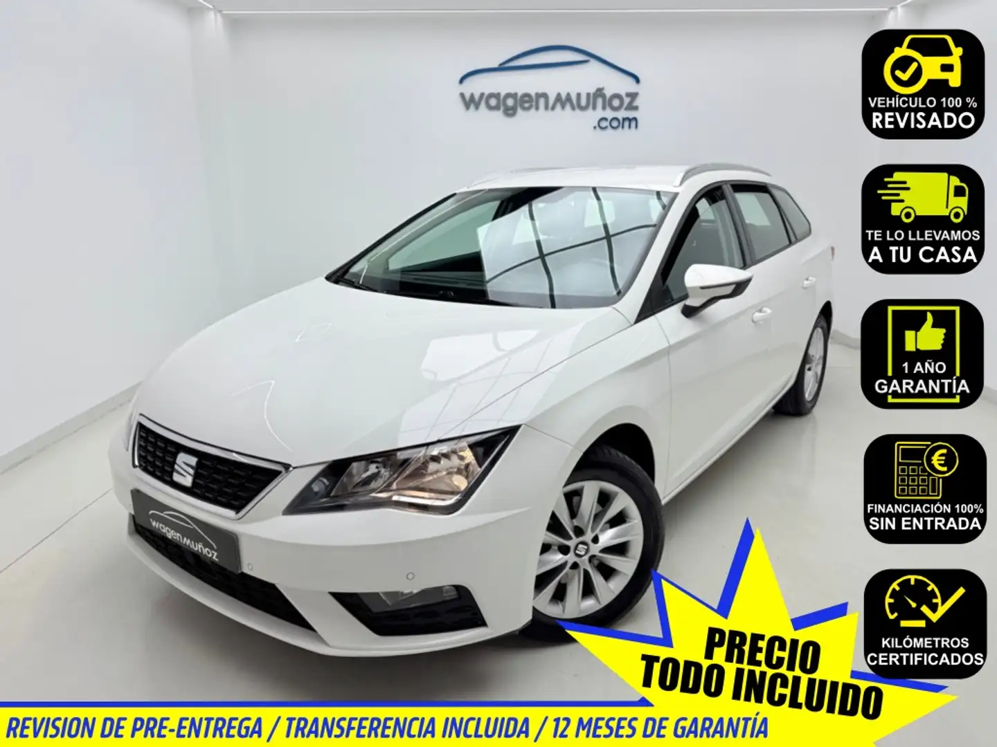 SEAT Leon ST 1.6TDI CR S&S Style 115 Wit - 1