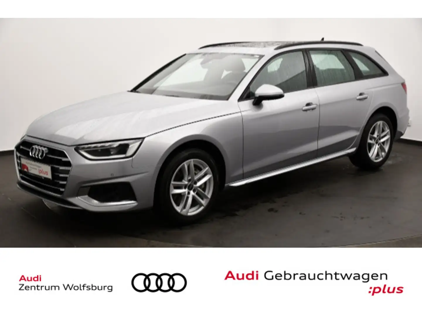 Audi A4 40 TDI S tronic advanced LED/ACC/Pano Silber - 1