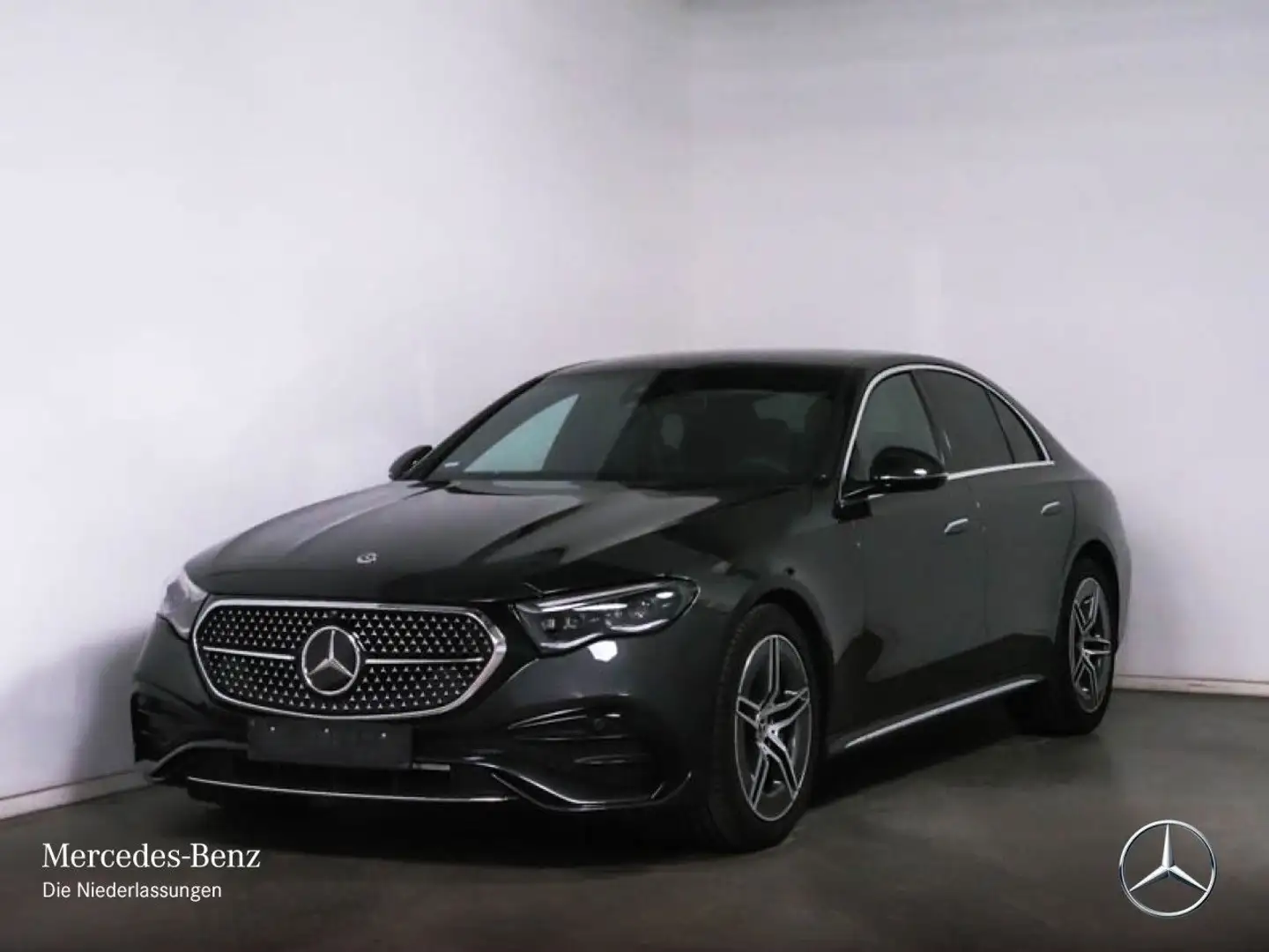 Mercedes-Benz E 450 d 4M AMG Fahrass 360° Distr. AHK PTS 9G Grigio - 2