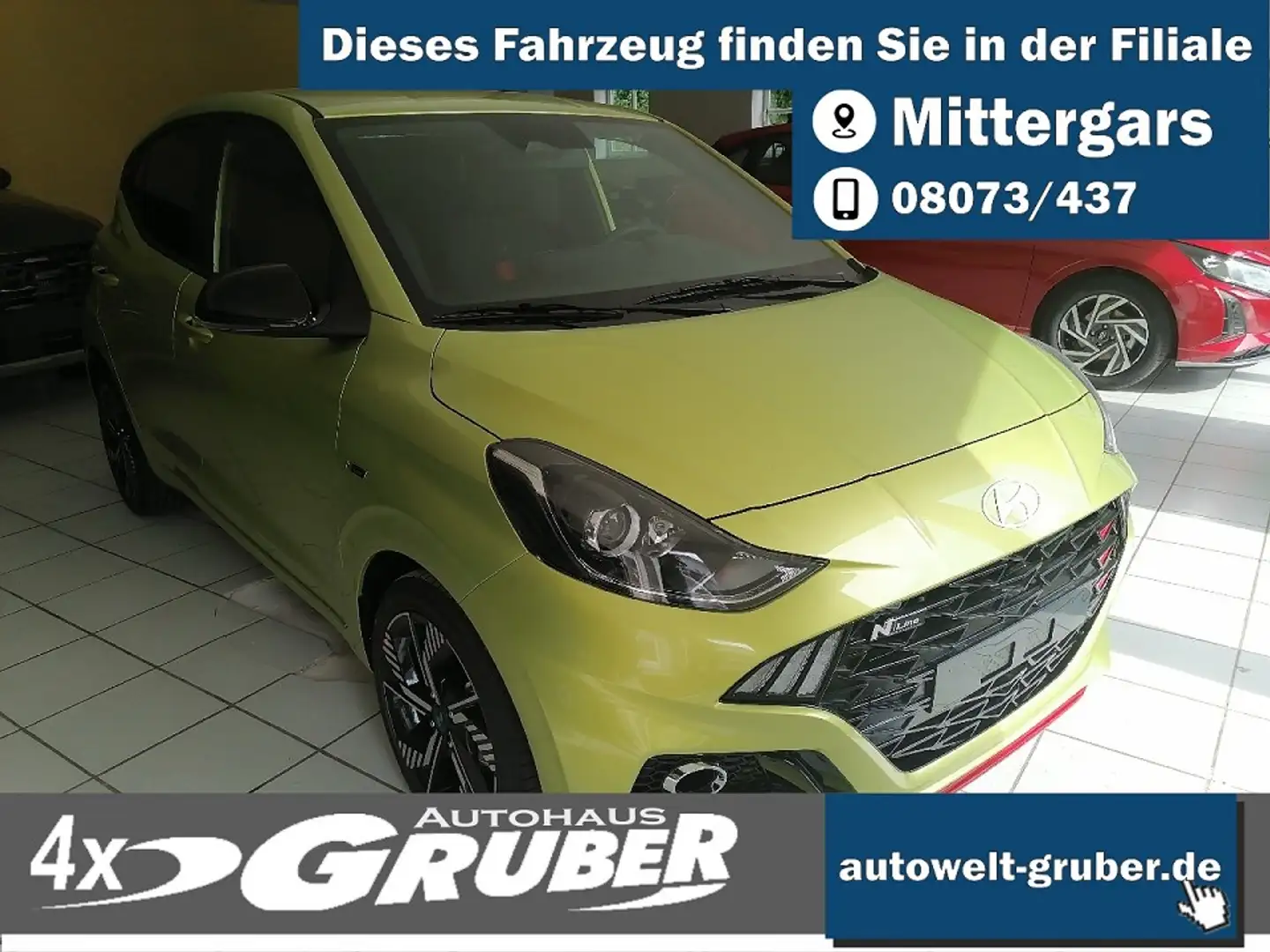 Hyundai i10 T-GDI (90 PS) N-LINE Giallo - 1