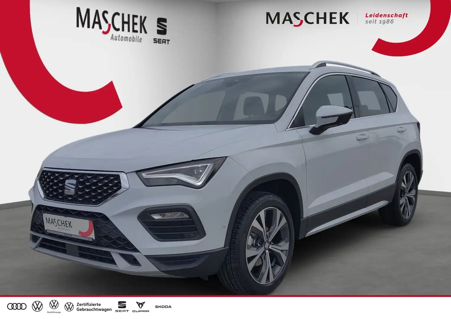 SEAT Ateca Xperience 1.5 TSI ACC Navi AHK Kamera FLA Weiß - 1
