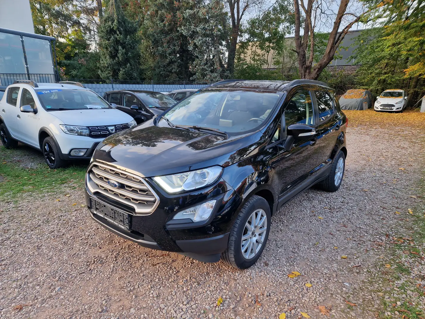 Ford EcoSport 75Tkm LED Navi Scheckh 2Hd Sitzhzg PDC AHK Noir - 1