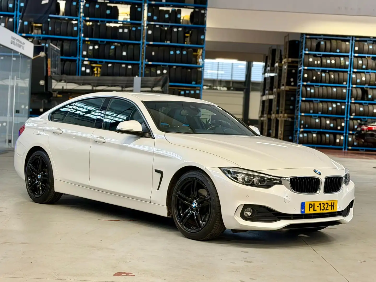 BMW 420 4-serie Gran Coupé 420i High Executive|Leer|Parelm Weiß - 1