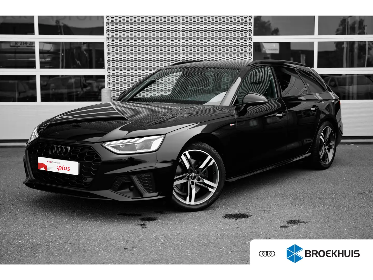 Audi A4 Avant 35 TFSI S edition Zwart - 1