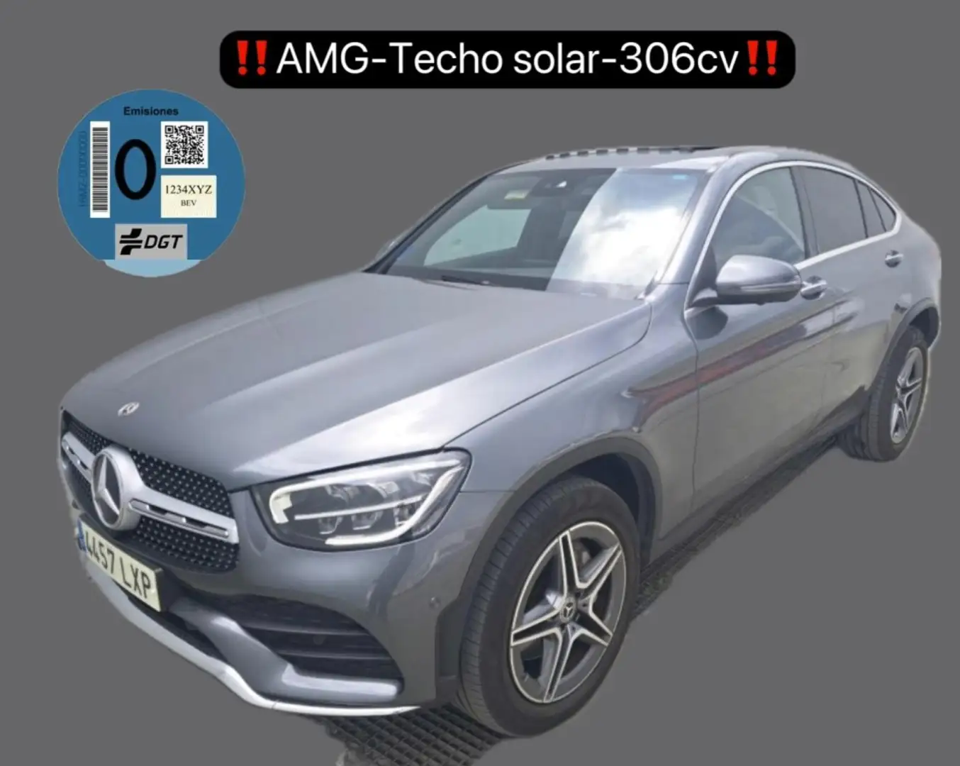 Mercedes-Benz GLC 300 300de 4Matic 9G-Tronic Gris - 1