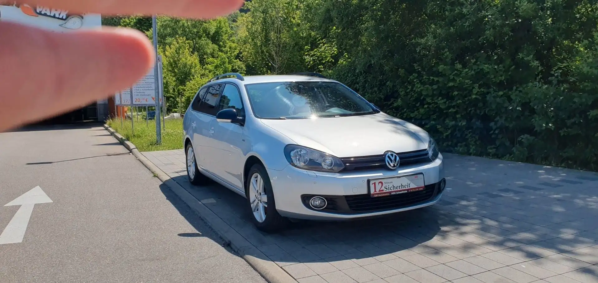 Volkswagen Golf VI Variant Match*TÜV-NEU*SHZ*PDC*KLIMA* Silber - 1