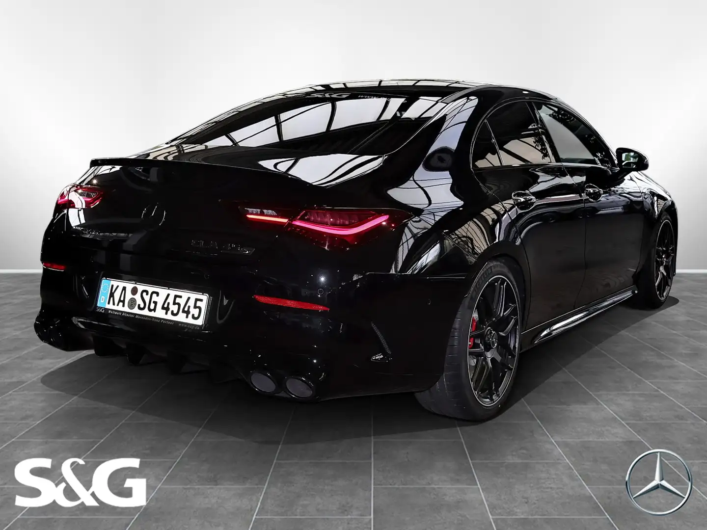 Mercedes-Benz CLA 45 AMG S 4M+ HUD+360°+Fahrass+Pano+Distronic Schwarz - 2