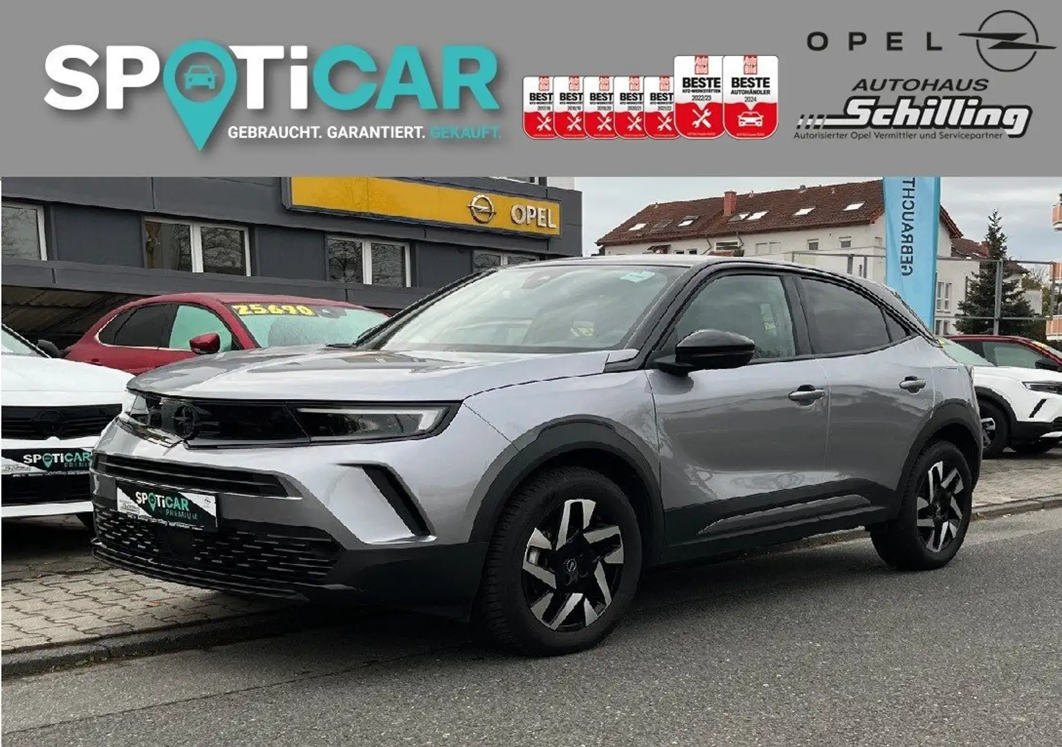 Opel Mokka Mokka 1.2 DI Turbo GS Werksgarantie 06-2027 Gris - 1