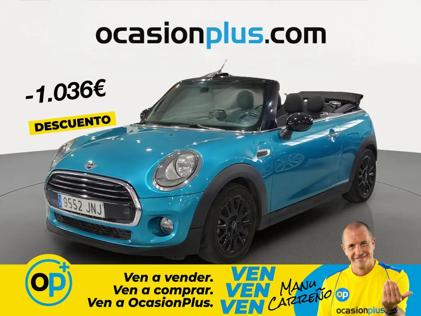 MINI Cooper D Cabrio Azul - 1