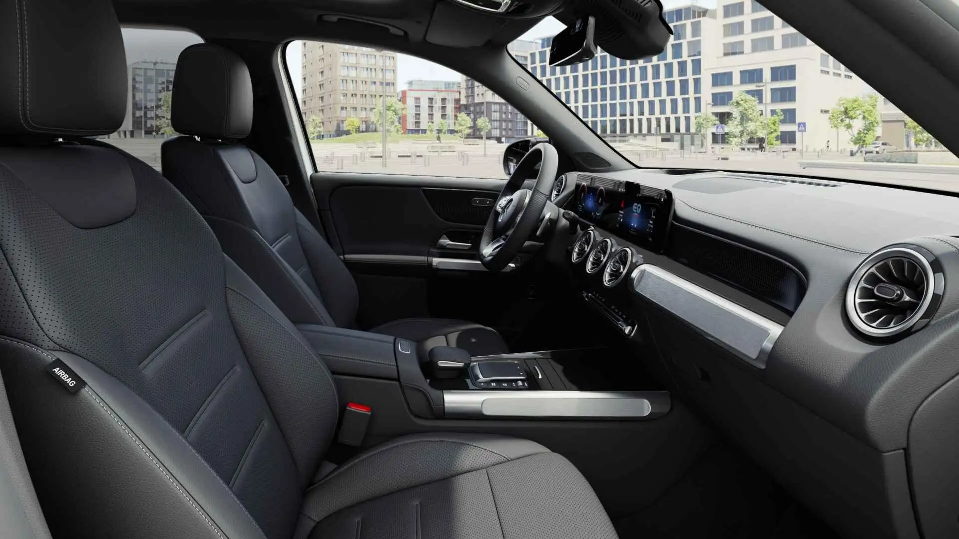 Mercedes-Benz EQB 350 4MATIC AMG Line | Panoramisch Dak |  Verwarmde Zet - 2