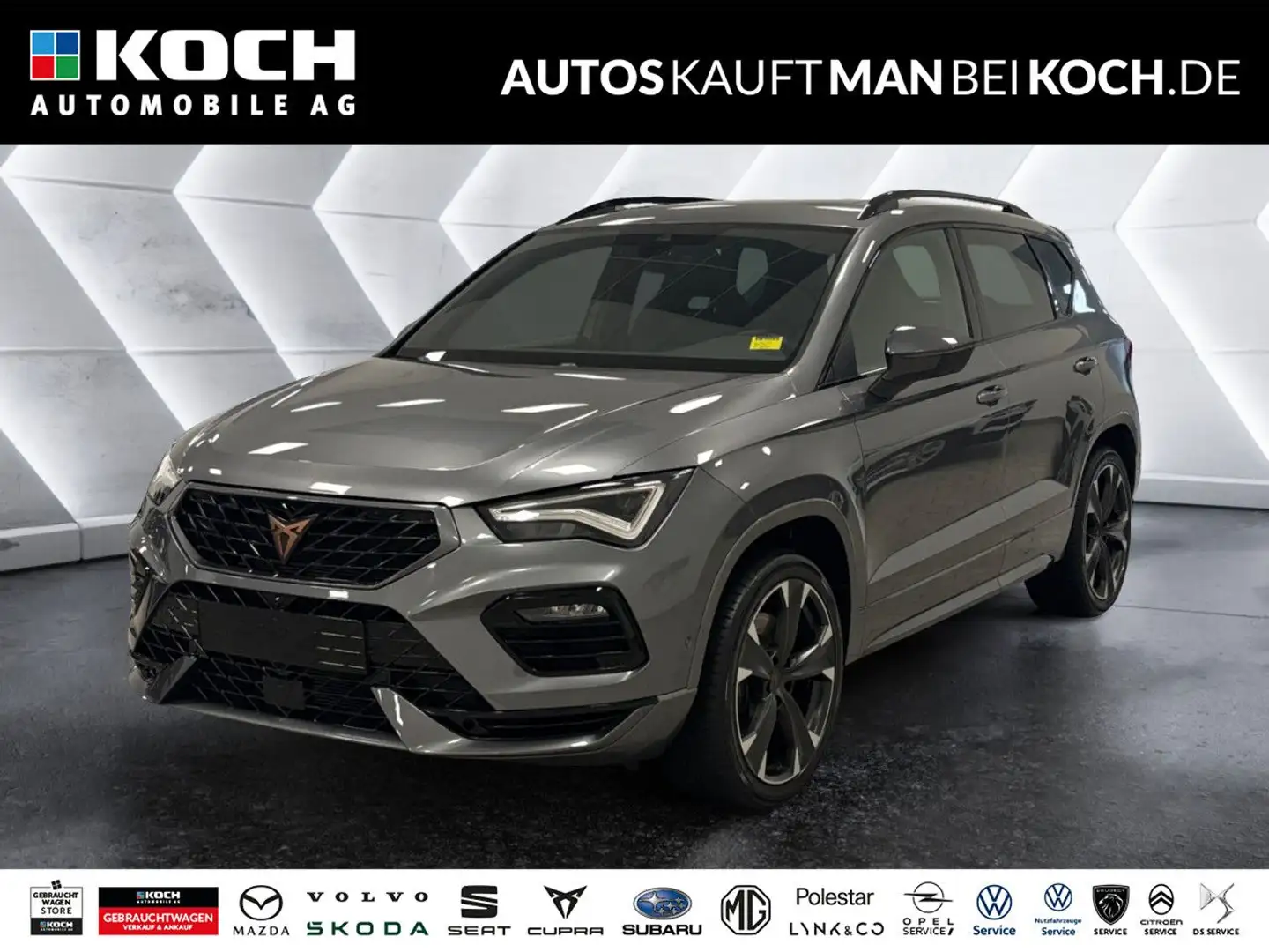 CUPRA Ateca VZ 2.0 TSI 4Drive LED ACC NAVI BEATS Gris - 1