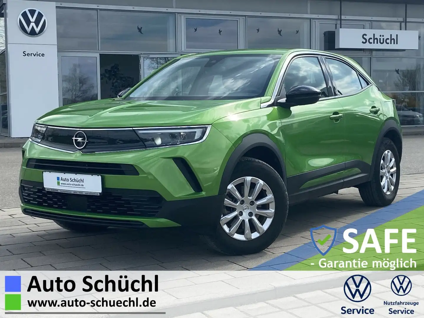 Opel Mokka-E EDITION CLIMATRONIC+CCS+LEDERLENKRAD+LED Grün - 1