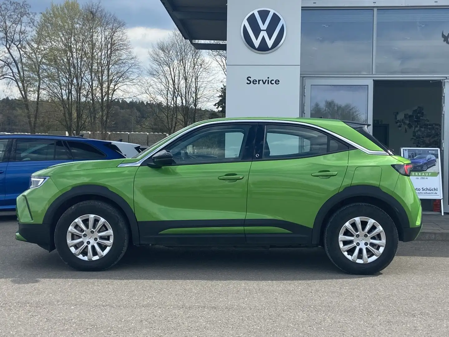 Opel Mokka-E EDITION CLIMATRONIC+CCS+LEDERLENKRAD+LED Grün - 2