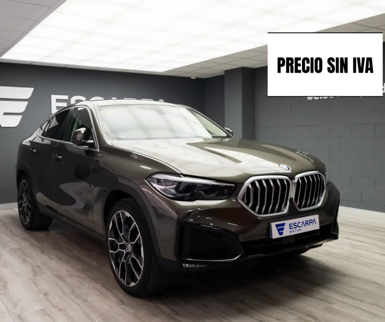BMW X6 xDrive 30dA Brun - 1