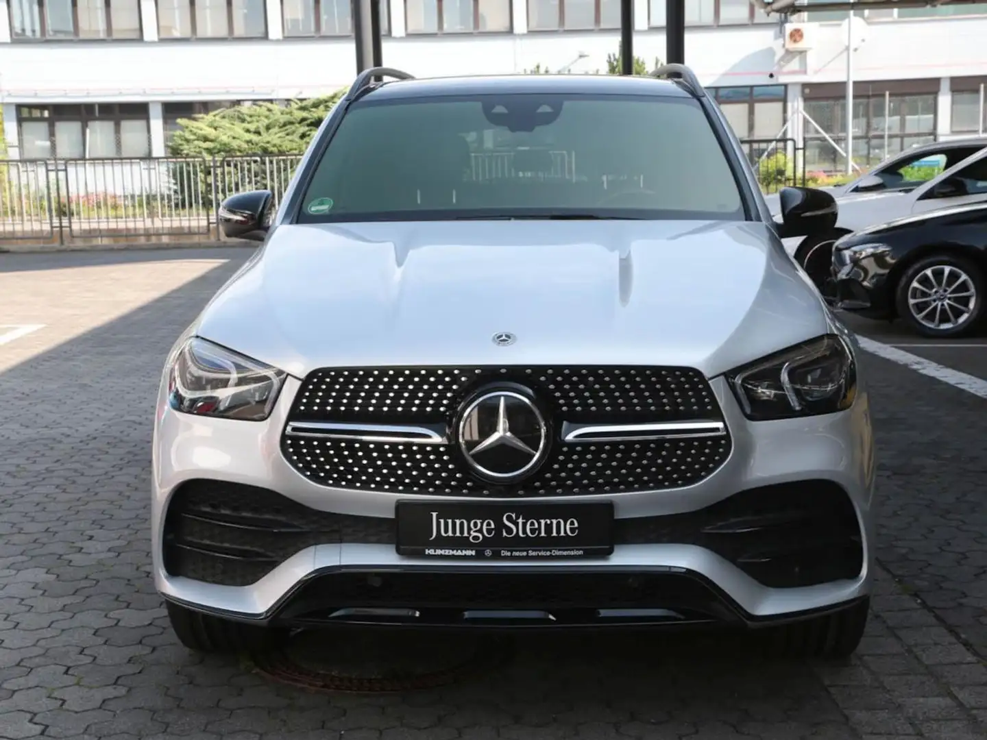 Mercedes-Benz GLE 450 4M AMG Memory Burmester Panorama AHK 360° Silber - 2