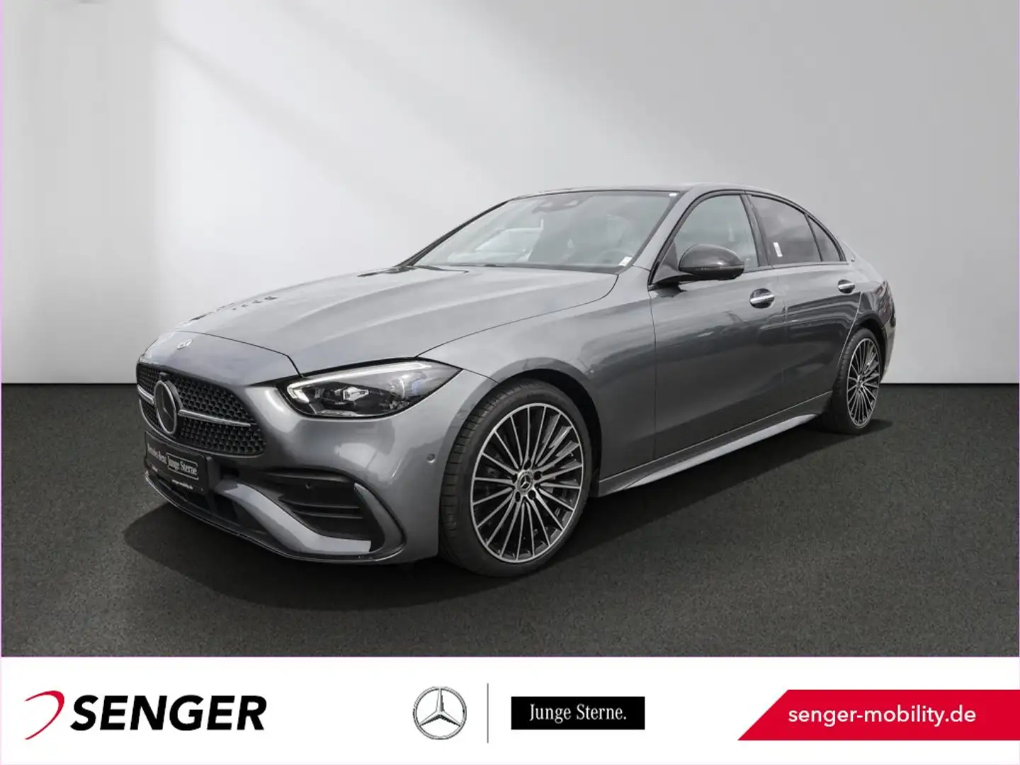 Mercedes-Benz C 300 AMG Night Digital-Light Distronic AHK 360° Gris - 1