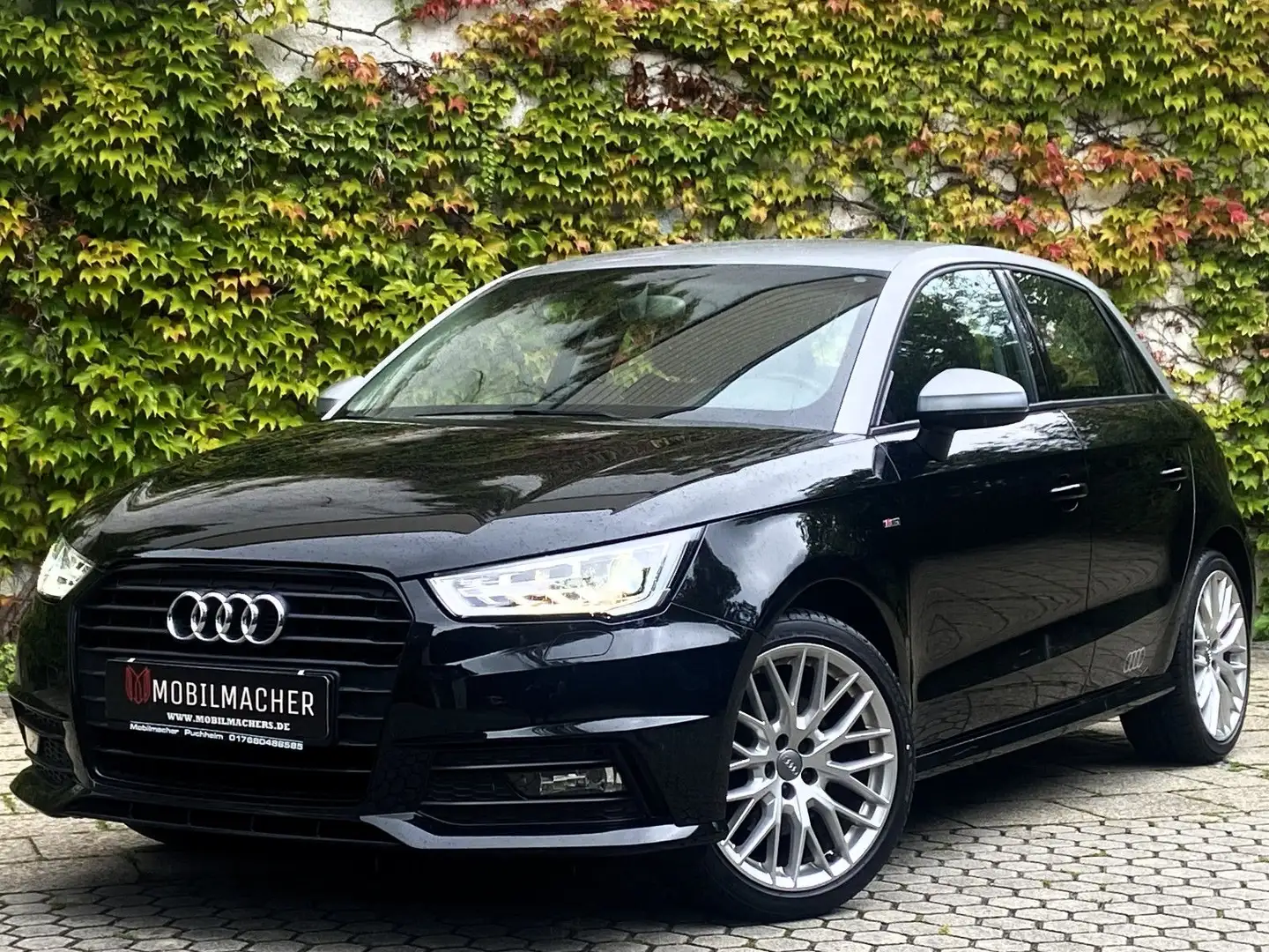 Audi A1 Sportback Sport S Line Navi*LED*PDC*TEMP*SHZ Schwarz - 1
