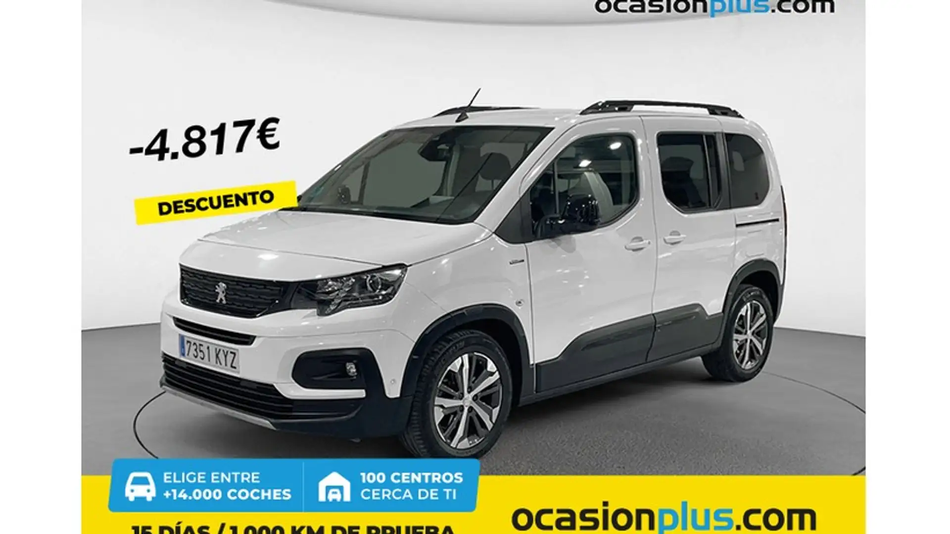 Peugeot Rifter 1.2 PureTech Standard GT Line 110 Blanco - 1