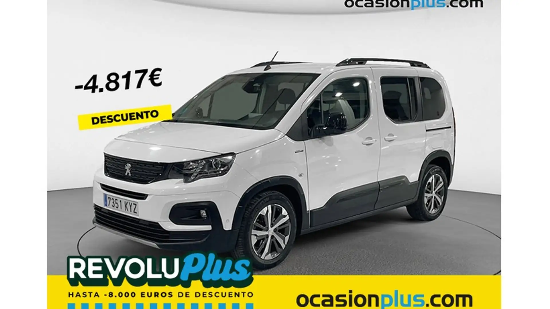 Peugeot Rifter 1.2 PureTech Standard GT Line 110 Blanc - 1