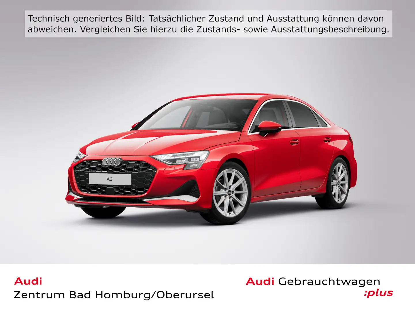 Audi A3 35 TDI advanced*Navi*Matrix*Alu*AHK Rot - 1