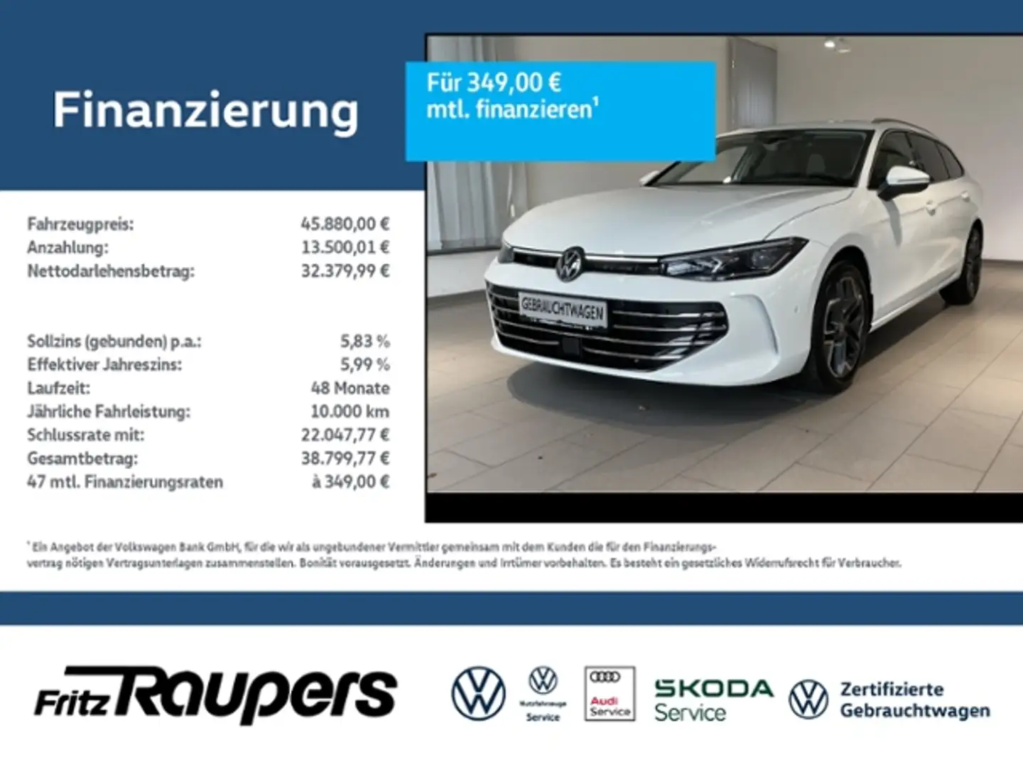 Volkswagen Passat Variant 2.0 TDI DSG Elegance +Panodach+AHK+DCC Bílá - 1