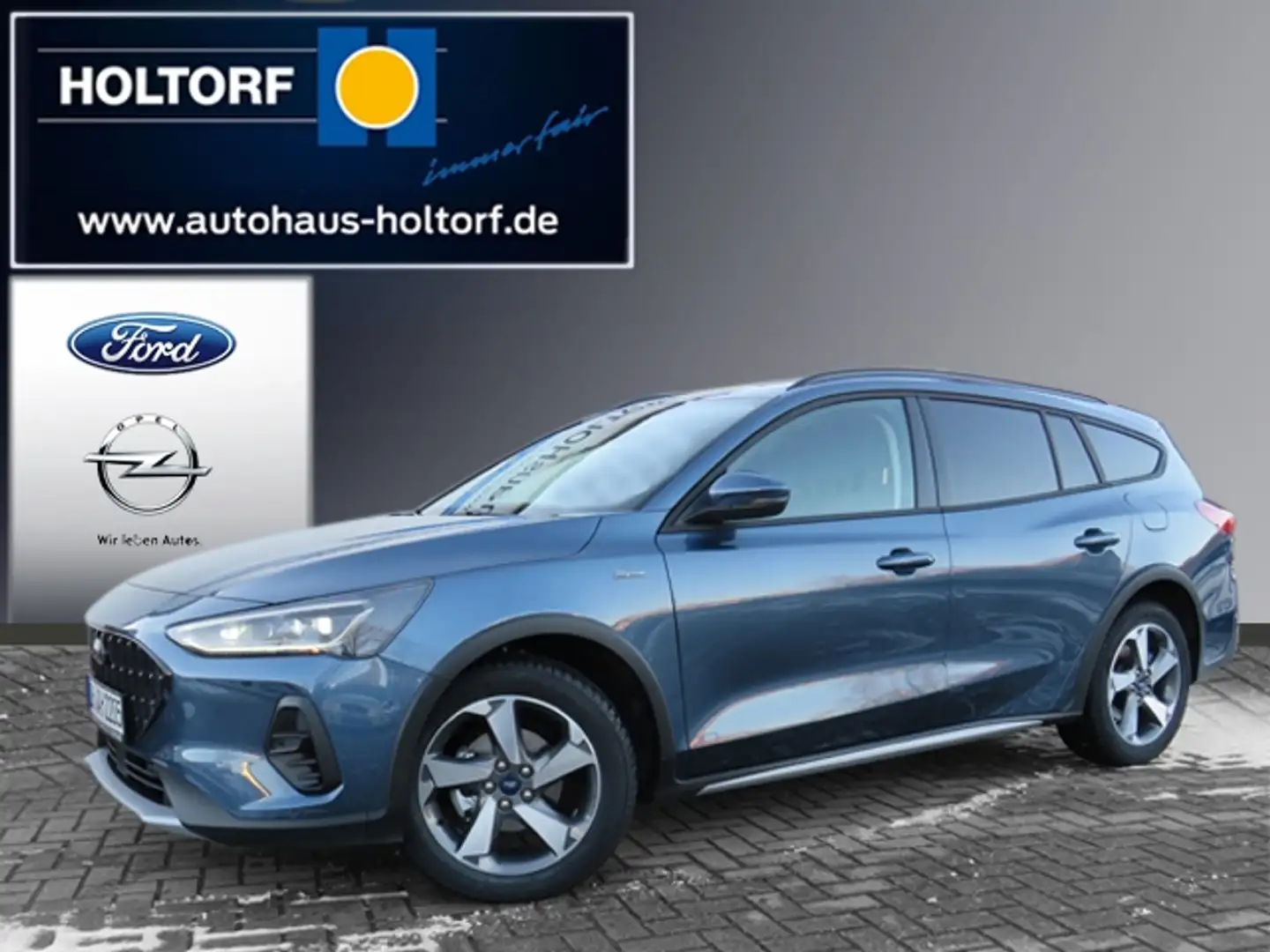 Ford Focus Turnier Active X 1.0 LED NAVI Aut. FGS Bleu - 1