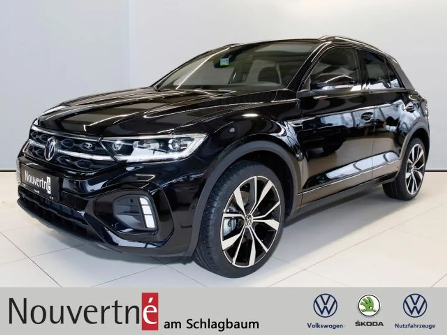 Volkswagen T-Roc R-Line AHK+IQ DRIVE+Navi+Black Style LED Zwart - 1