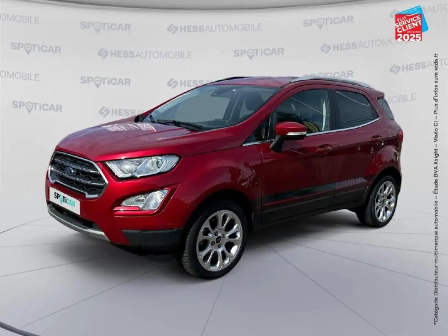 Ford EcoSport 1.5 EcoBlue 120ch Titanium GPS Blanc - 1