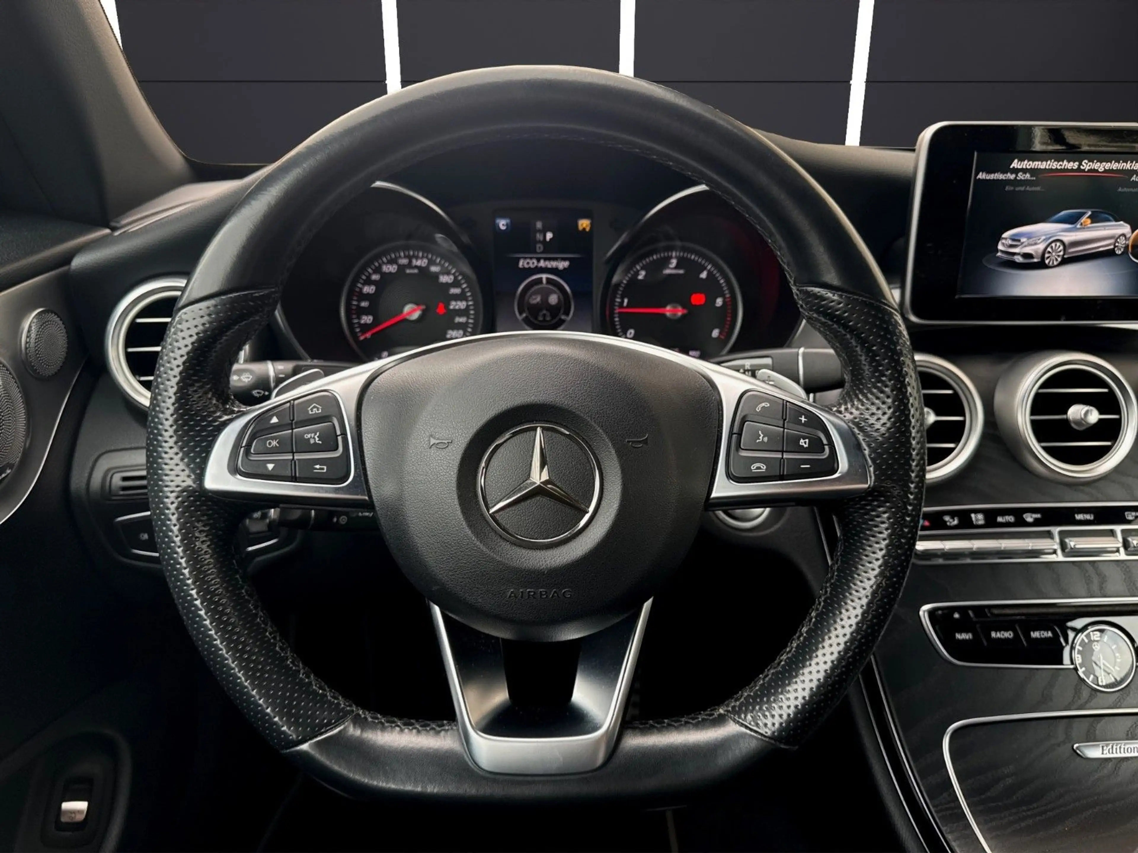 Mercedes-Benz C 220 d Cabrio 4M Edition1 Burmester*Navi*Kam*SZ — photo 13