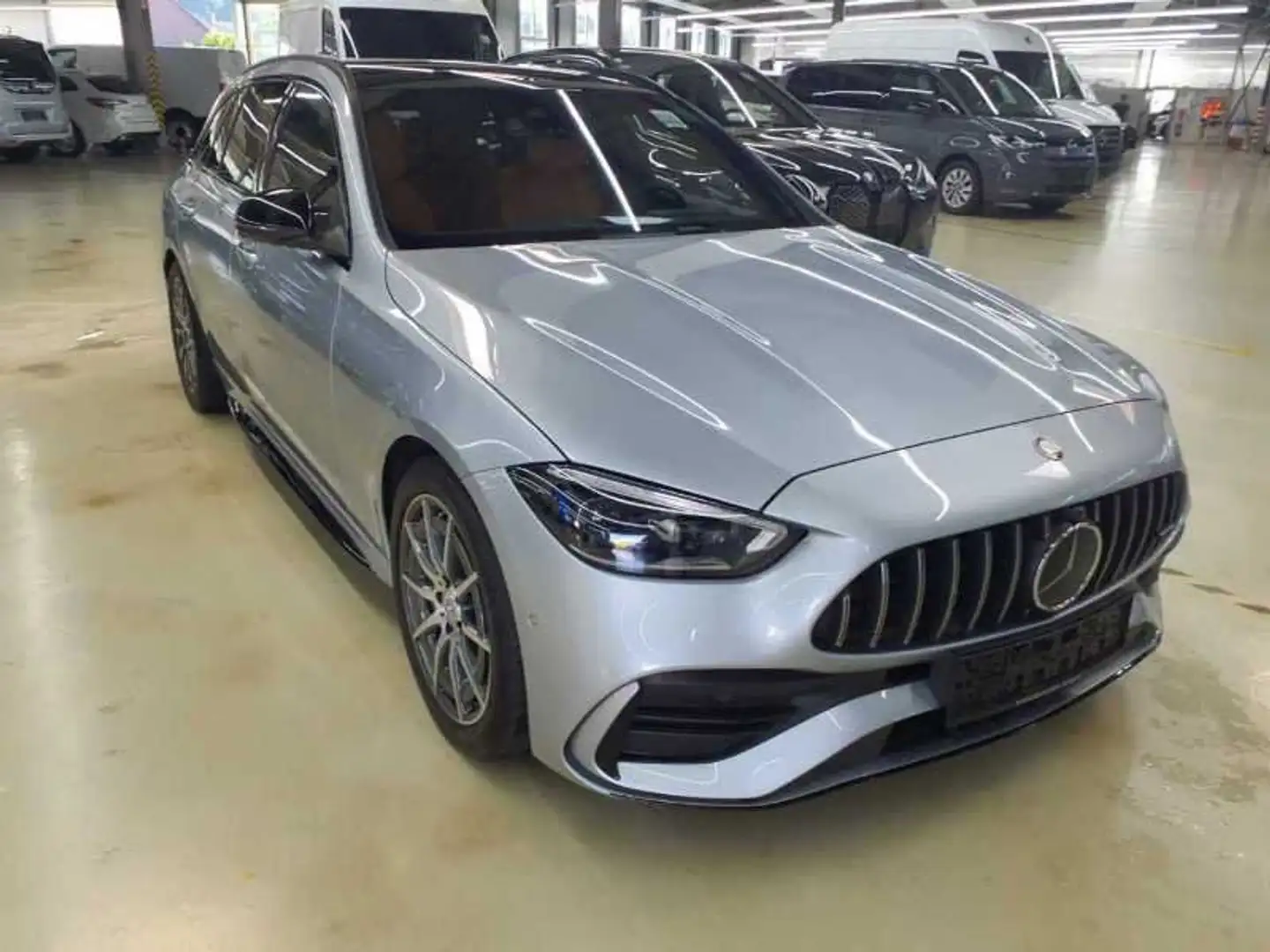 Mercedes-Benz C 43 AMG AMG C 43 T 4M Premium Plus Pano AHK 360° HUD Silber - 2