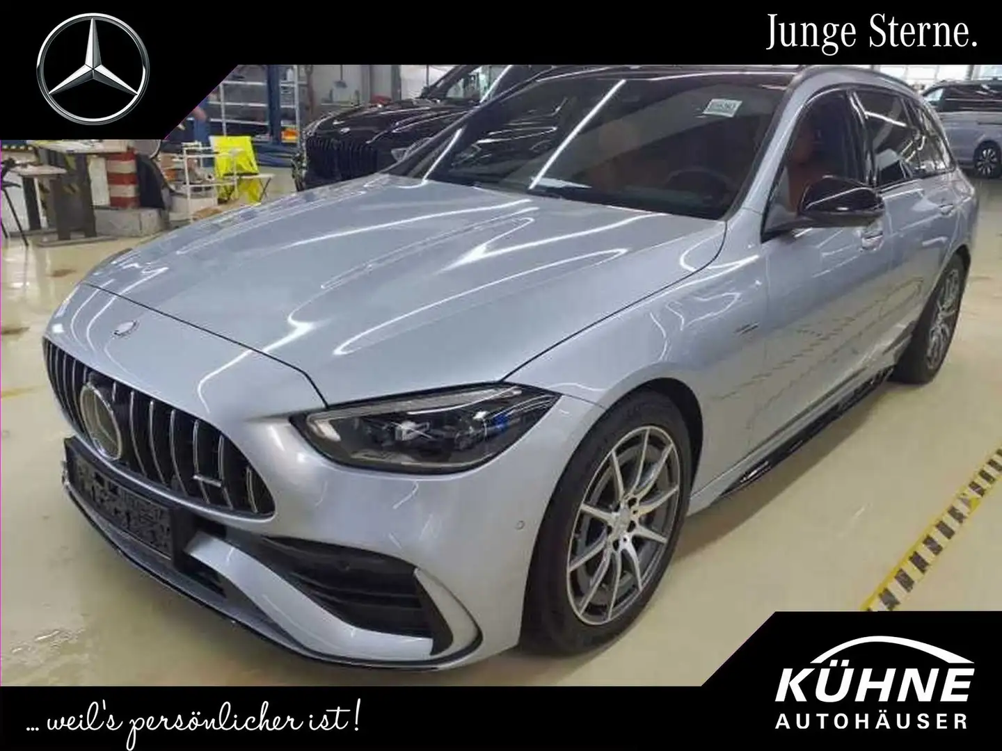 Mercedes-Benz C 43 AMG AMG C 43 T 4M Premium Plus Pano AHK 360° HUD Silber - 1